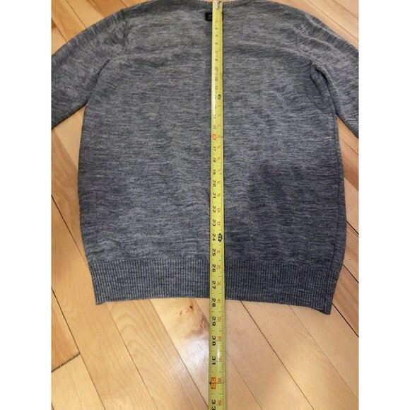 Dolce & Gabbana Men’s  V Neck Back Logo Wool V-neck Sweater Jumper Black Fits S - Picture 6 of 11